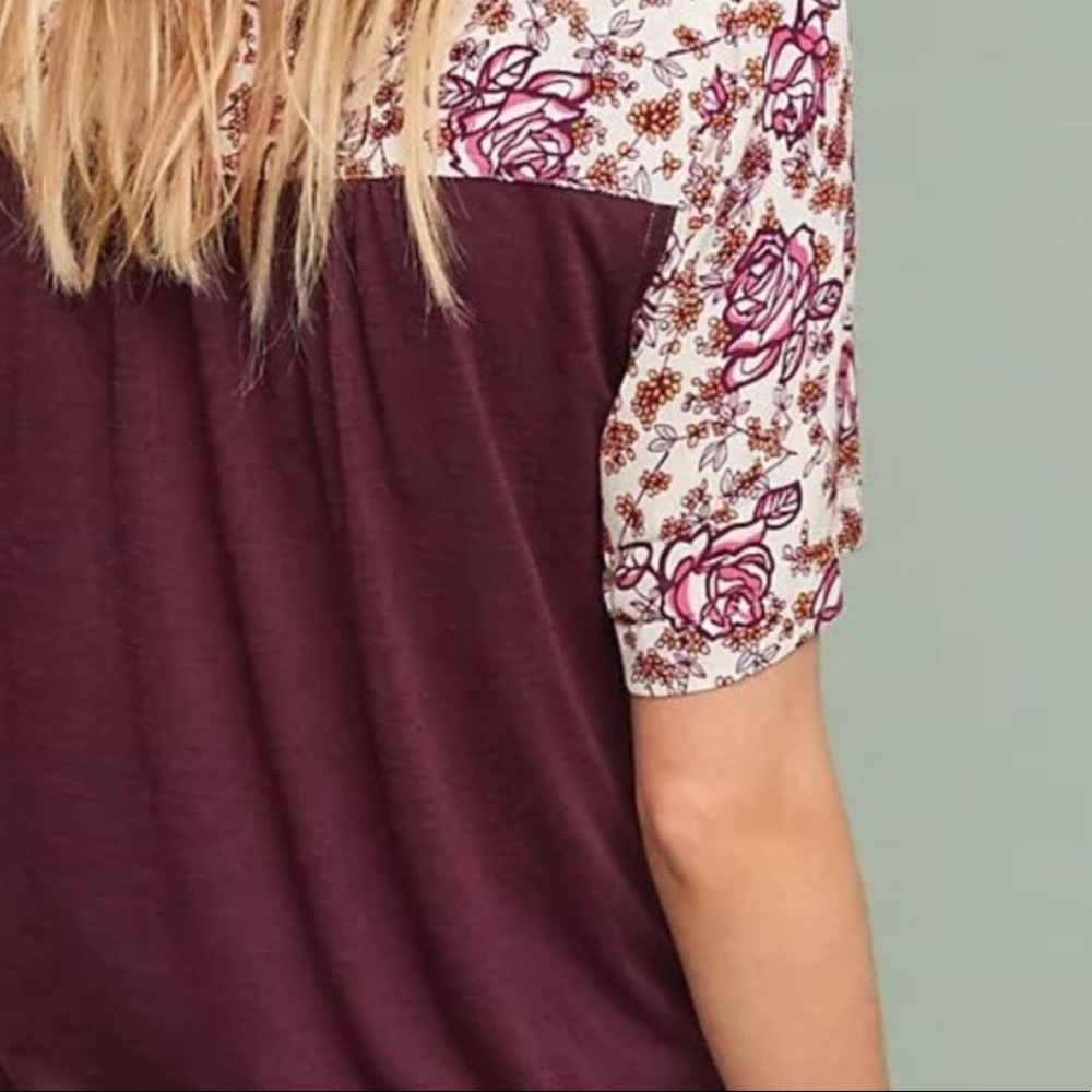 Anthropologie Porridge Bergen Tie Front NWT - Picture 4 of 8